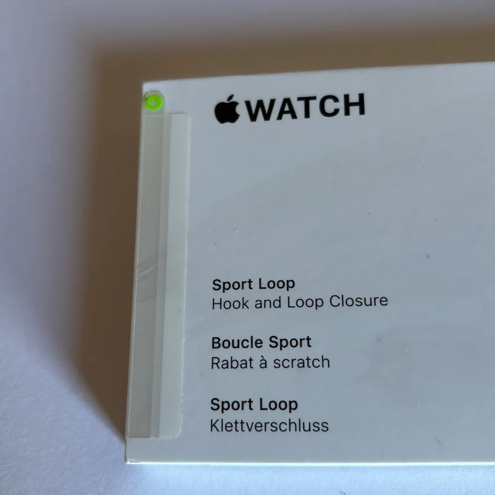 Apple Sport Red Sport Loop for Apple Watch, 45mm